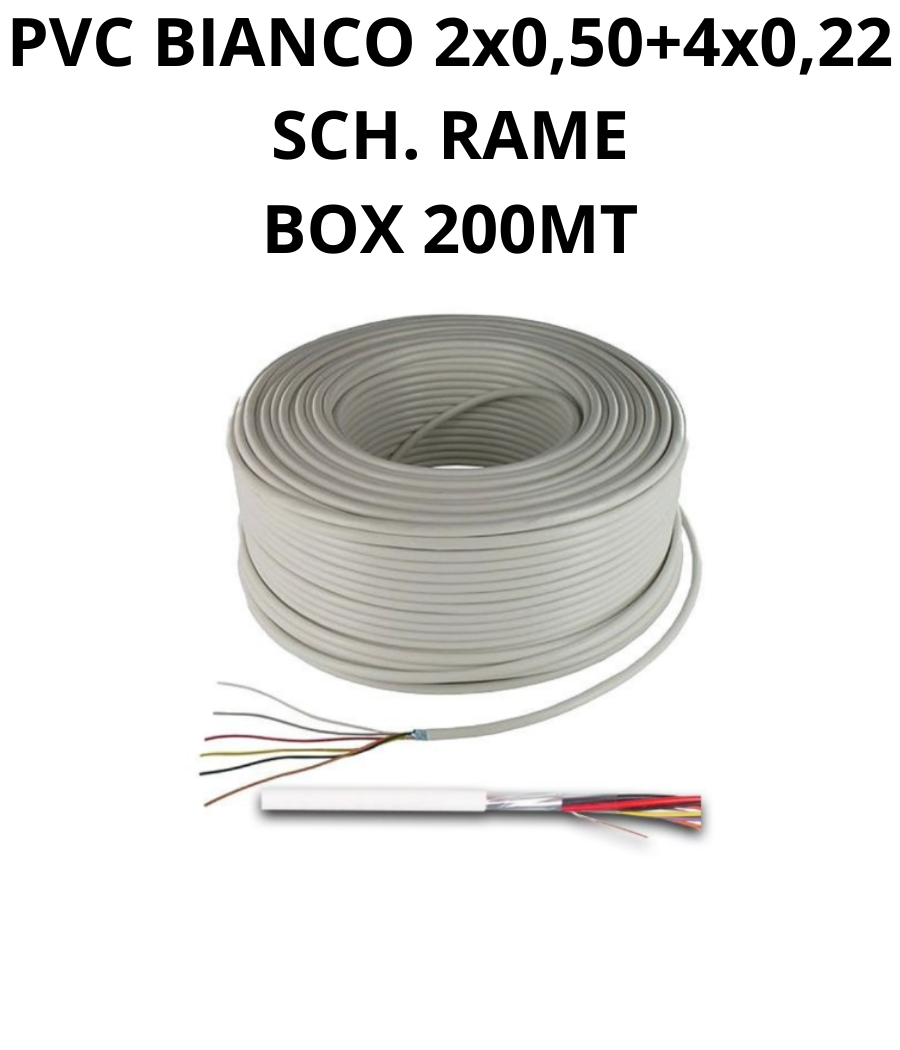 Cavo Allarme Bianco 4X0,22 PVC | MICROTEK - Foto 10