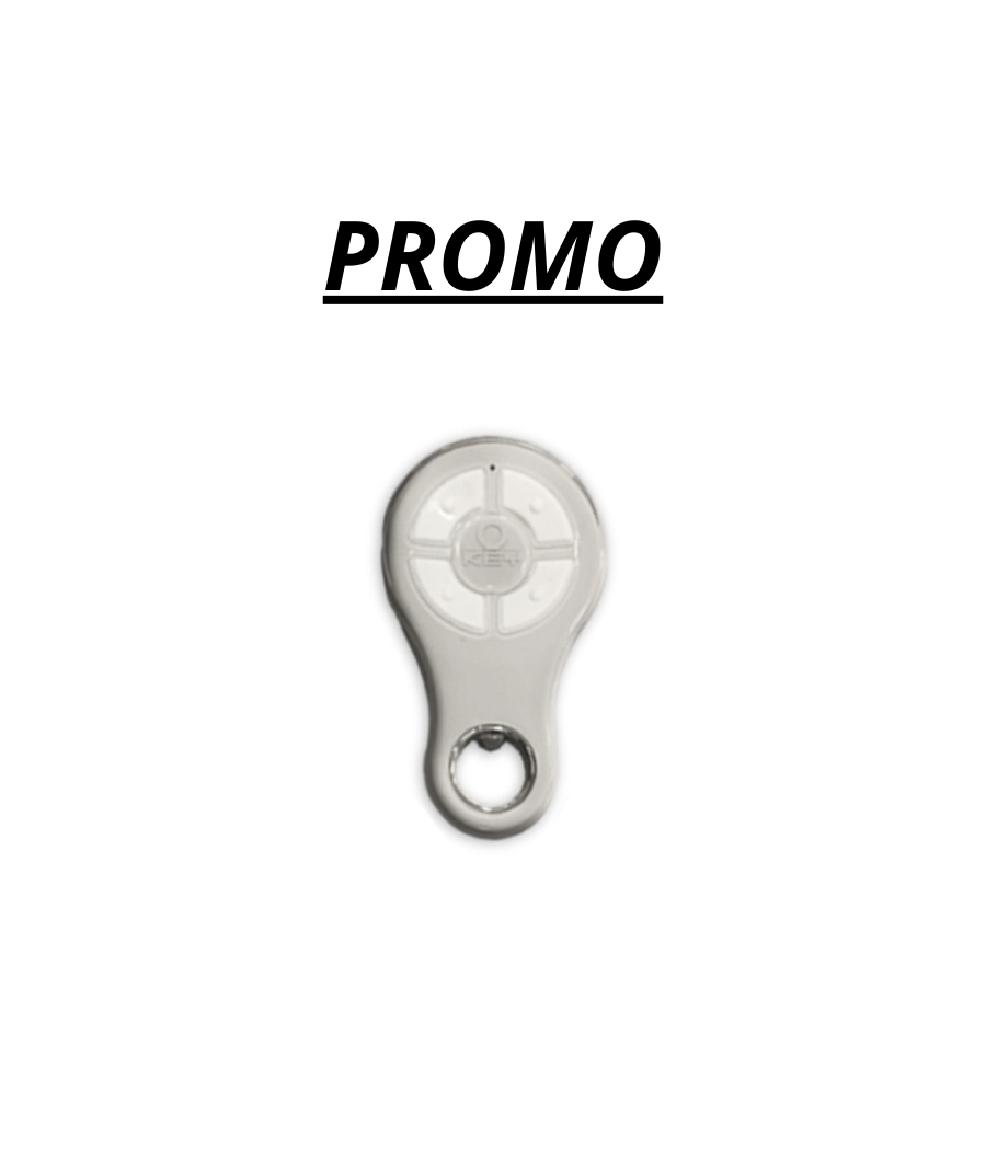 SUB-44DR - KEY AUTOMATION Telecomando trasmettitore Rollcode grigio 433MHZ (AUTOMAZIONE)